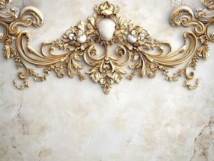 欧式奢华墙面雕花装饰