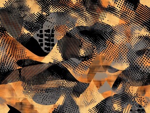 抽象几何风格艺术图案