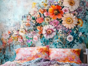 梦幻花卉卧室装饰场景