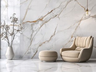 简约大理石风舒适休息角落