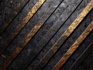 黑金条纹质感背景图