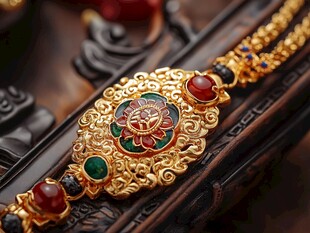 古风金饰尽显典雅韵味