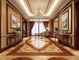 奢华大气的欧式风格走廊