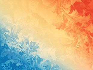 梦幻渐变花纹背景图