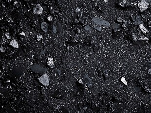 黑色碎石特写纹理背景图