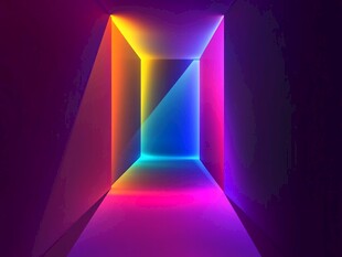 炫彩光影通道奇幻场景