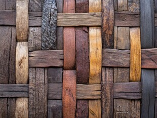 木质编织纹理背景图案