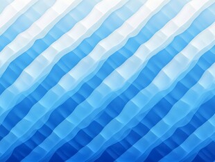 蓝色几何波浪渐变背景图