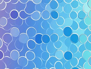 蓝紫色渐变圆形图案背景