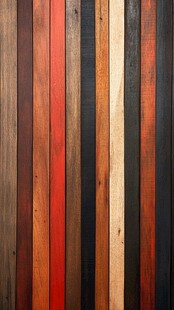多彩条纹木板墙纹理
