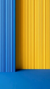 蓝黄竖纹撞色背景图案