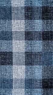 蓝灰格子织物纹理图