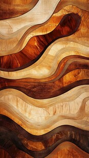 抽象波纹艺术纹理图案