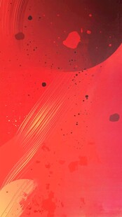 红色梦幻抽象艺术背景图