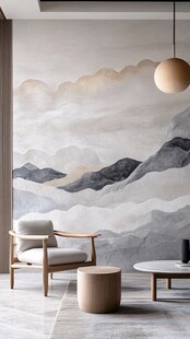 新中式山水风室内优雅一隅