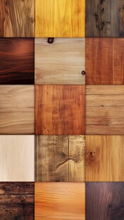 多样木材纹理展示图