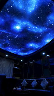 梦幻星空天花板装饰场景