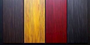 多彩木纹板材展示