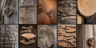 多样木材纹理精彩呈现