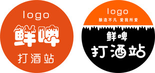 精酿酒馆 侧面灯箱