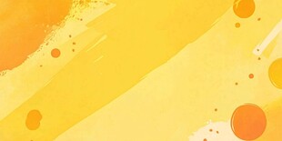 暖黄色水彩风抽象背景图