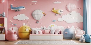 梦幻儿童房 童趣装饰满满