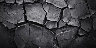 干裂大地纹理特写