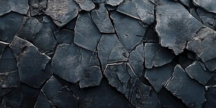 干裂土地纹理特写