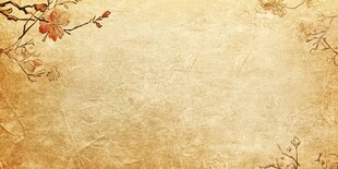 古典花卉纹理复古背景图