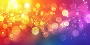 梦幻炫彩光斑背景图