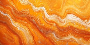 橙黄流纹艺术纹理图案