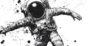 黑白风宇航探索瞬间