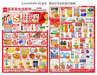 超市51狂欢购 DM单