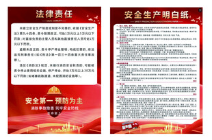 安全生产明白纸