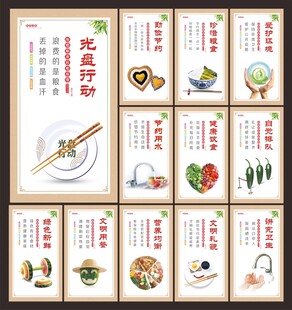 食堂文化展板