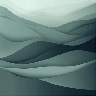 流动渐变的抽象波浪背景