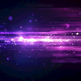 梦幻紫色光效背景