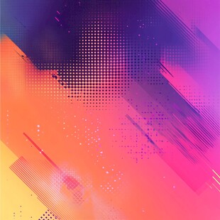 炫彩渐变抽象背景图案