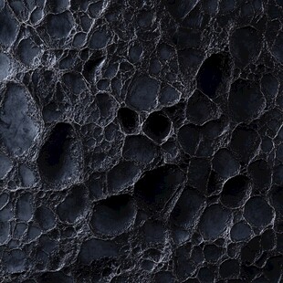 黑色粗糙多孔纹理背景图