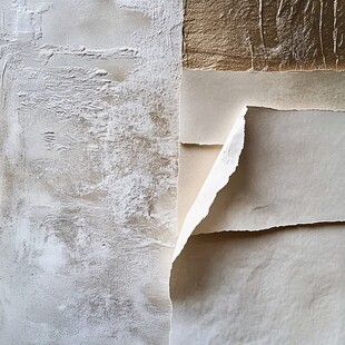 复古质感纸张纹理展示