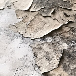 剥落的墙面纹理细节