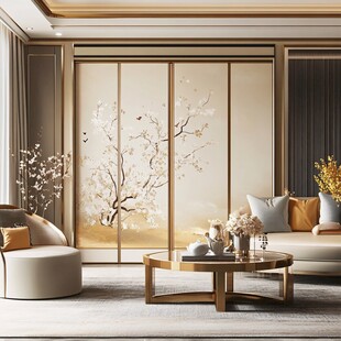 中式雅致客厅的静谧之美