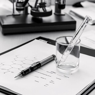 实验室桌面的科研物件