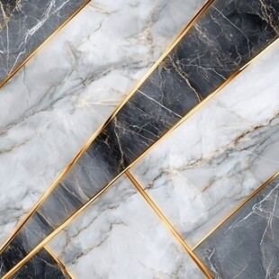 灰白大理石金线条纹理图案