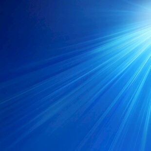 蓝色放射光线背景图