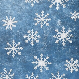 蓝色背景雪花纹理图案