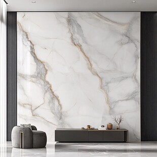 现代风大理石纹理电视背景墙