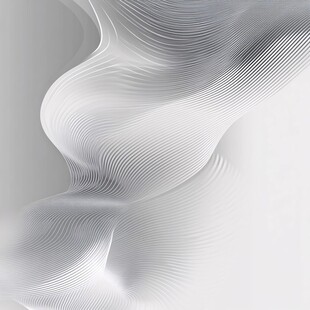 简约线条波浪抽象背景图