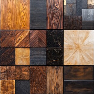 多样木纹石材纹理展示