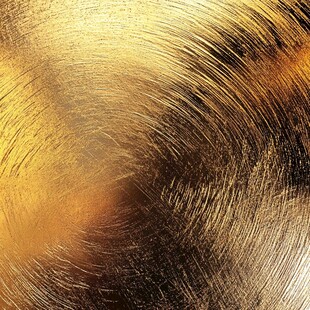 金色金属拉丝质感纹理